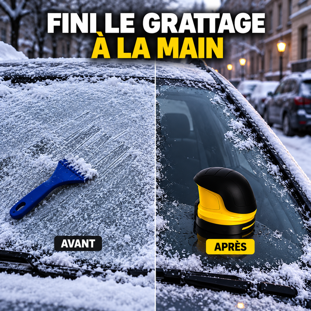 ICEVORA — Grattoir à glace électrique